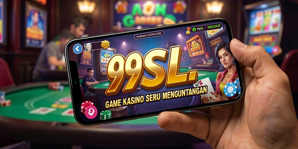 Screenshot gameplay 99SL menampilkan suasana kasino yang nyata dan seru.