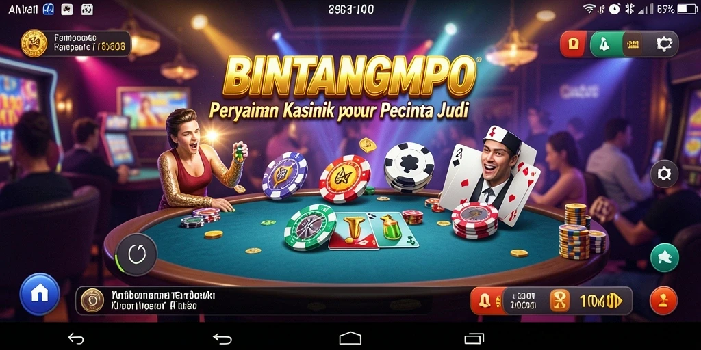 Tampilan menarik dari gameplay BINTANGMPO yang penuh dengan aksi Kasino.