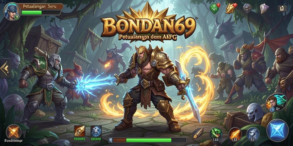 Tampilan gameplay BONDAN69 yang memukau dan penuh aksi.