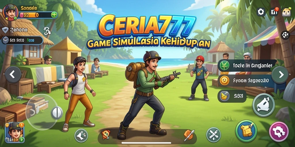 Tampilan gameplay CERIA777 yang atraktif dan interaktif.