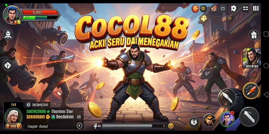 Tangkapan layar mendebarkan dari gameplay COCOL88 yang penuh aksi.