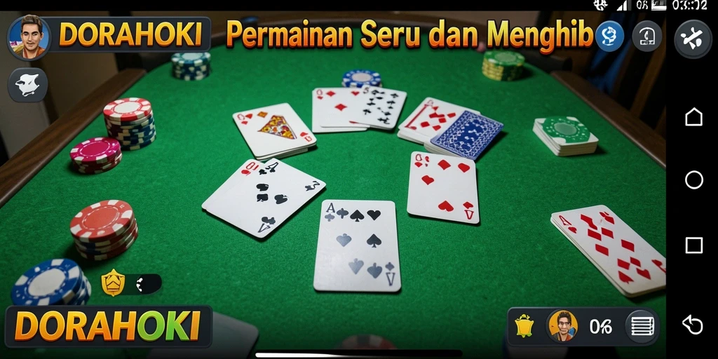 Tampilan permainan Gaple yang menarik dan interaktif.