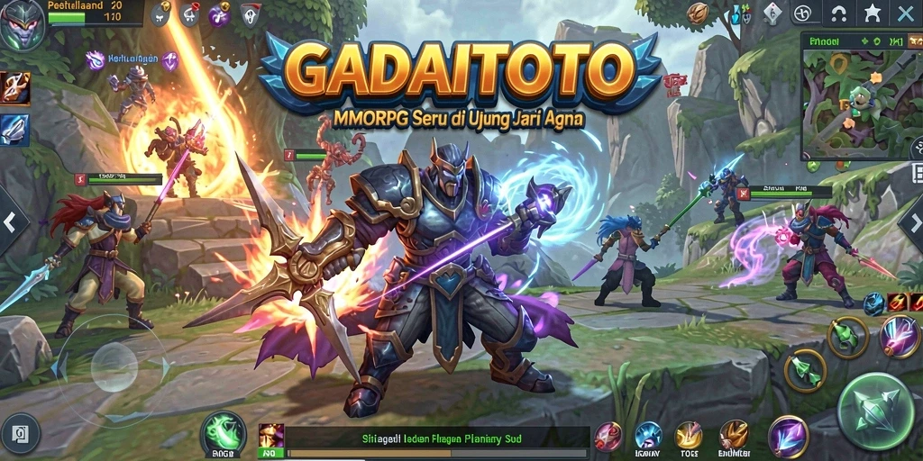 Gameplay GADAITOTO dengan petualangan seru dan interaksi antar pemain.