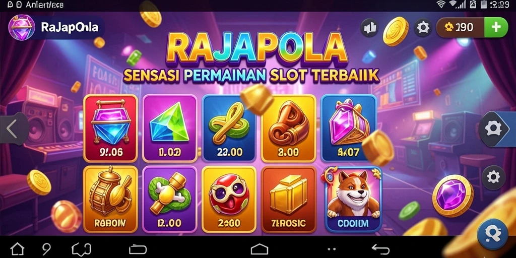 Tampilan menarik dan gameplay mendebarkan RAJAPOLA.