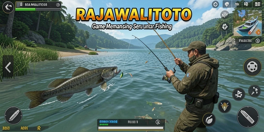 Tangkapan ikan yang fantastis dalam gameplay RAJAWALITOTO.